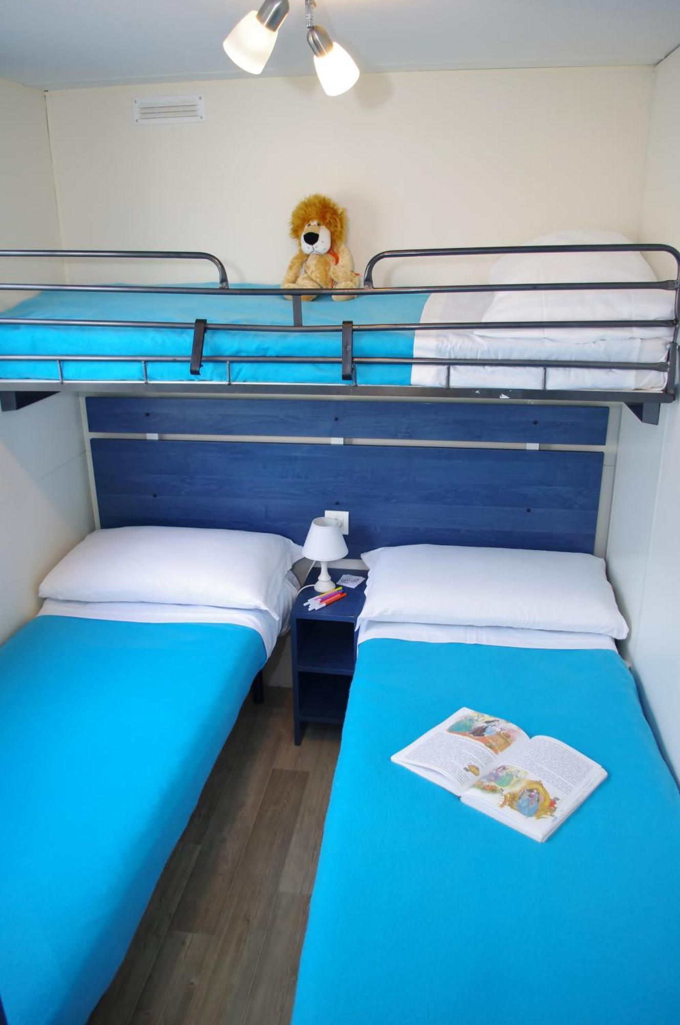 סן מנאיו Happy Camp Mobile Homes In Camping Villaggio Internazionale מראה חיצוני תמונה